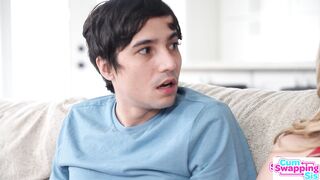 Harley King tells Boyfriend, "Just Touch her tits already, it's what She wants!"