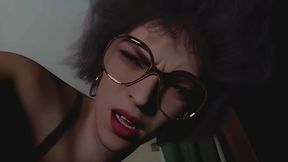 The Giantess - 7ft tall Gemma disciplines her staff