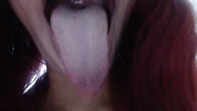 How Long is my tongue? watch it stretch