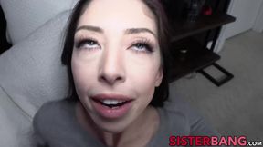 Naughty Harlowe Blue hammered doggystyle by big dick boyfriend