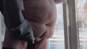 Amateur BBW public masturbation