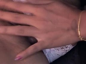 Passionate lesbian sex brings two stockinged Asian bombshell