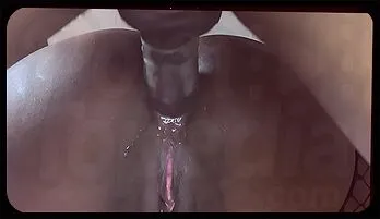 Thick Booty Anal Queen Takes It on a Bar Stool
