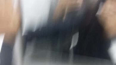 Cum drenched birthday fuck in the bathroom leaves the family a messy surprise