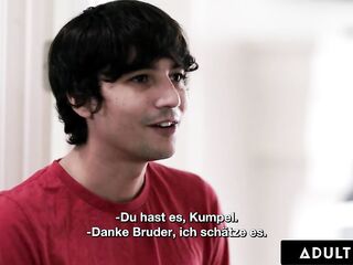 ADULT TIME - Eliza Ibarra Puts On Wrong Glasses & Screws Her Stepbro Instead Of BF! GERMAN SUBTITLES