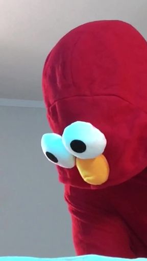 Elmo the Savage Giving Tgirl Baggage