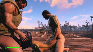 Cuckold Husband Watching His Asian Wife Fucked - Fallout 4