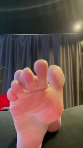 You Are Going to Be My Foot Bitch and Clean My Soles with Your Tongue!