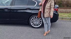 A strange guy threw my shoe into the pond HD mp4 1920x1080