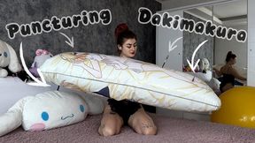 Sabina Dominates and Destroys Her Inflatable Dakimakura