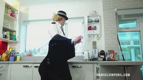 D10134 - ENF - The Officer’s Unwitting Reveal: Poppy’s Kitchen Lapse - 4K UHD