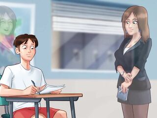 Sneaky Link with My French Teacher (Summertime Saga Gameplay)