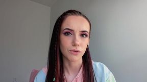 Slave-to-be-trained snaps while getting paid and obeying her master's commands