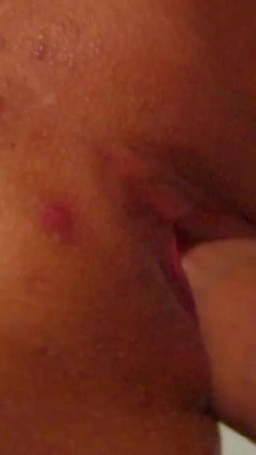 Redhead gets her gaping hole fucked