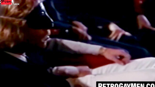 Retro Vintage - Gagging Teen Faceslapped & Threesome Anal Orgy