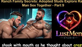 English Audio Gay Sex Story - Ranch Family Secrets Adopted Studs Explore Raw Man Sex Together - Part 9