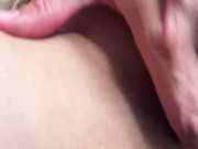 Spectacular Babe In Transparent Bodysuit Teases And Plays With Her Pussy (Extreme Close-Up)