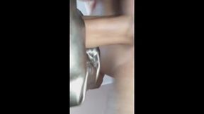 Leather pillow stuffed closeup