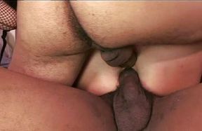 Naughty chicks fucks with big cocks guys on foursome fun