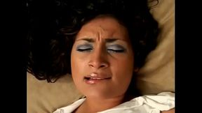 The South American beauty Marisol likes to enjoy some popped cookies after playing in team with couple of horny fellows