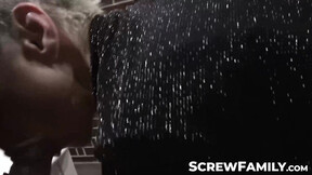 Hot step old woman Belinda Bee & family cum together at a swingers club