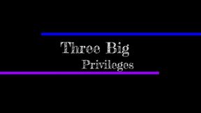 Three Big Privileges