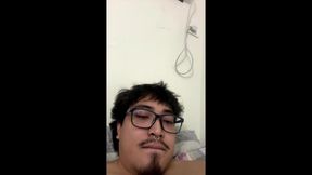 Naughty Chubby Filipino Boy Wanks for the Camera