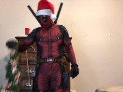 Deadpool Humps & Whacks Off X-mas Tree & Other Decorations