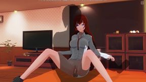 3D Hentai Steins;gate Kurisu Makise Fucking and Orgasm