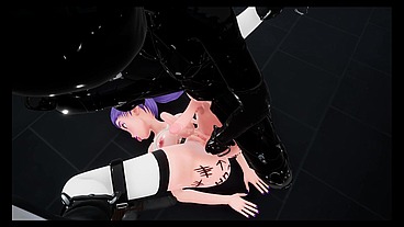 Waifu City Lost Archives, Jane and DMonika