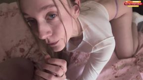 OnlyFans model sat on a fan’s face