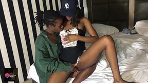 african lesbians caught in a hotel on a sunday morning