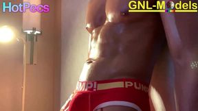 Worshipping Hot Asian Body with Nipple Play and Oral Delights