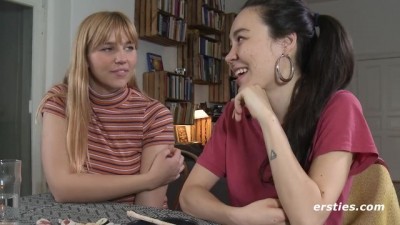 Hot Swedish and Canadian Babes Go Down on Each Other