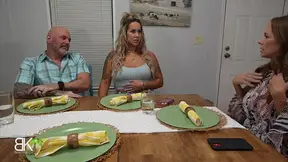 StepDaughter Misty Meaner Sneaks into my bedroom to get her phone...Stepdad gives her some cock!