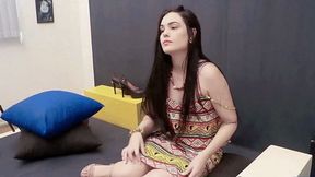 Smoking Sexy Girl 100's Model Paula Video 0063