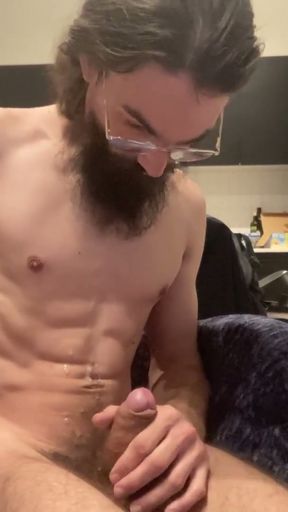 Guy With Cerebral Palsy Shoots Massive Amounts Of CUM From His Big Dick   Clip 3