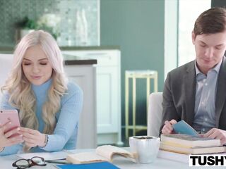 TUSHY Alex Grey Seduces And Gapes For Her Professor