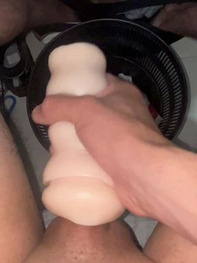 Playing with my cock