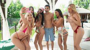 ”A Fun-Filled Lake Day with Vera Jarw, Cara Mella, Luna Wolf, Maya Rose, Sooky Sin, & Jordi El Nino Polla”
