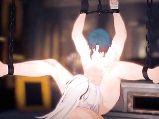 Honkai Star Rail - Blade Vagina Male x Jing Yuan