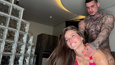 Casada gostosa me pediu leite na boca