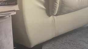 10mins barely there panties and bare feet & soles foot fetish video