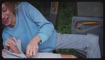 Sexy Job Interview in the Fake Taxi