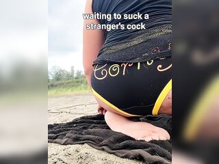 Awaiting to suck weenie
