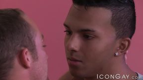 I swallow Devon Felixs dark cock and ride his muscular body to please him completely