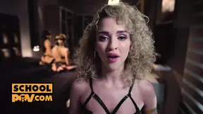 Filthy Foursome Frenzy - Sleazy Student Sextupling