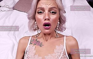 Owl crystal, honeyel sex with beautiful honey blonde in lace lingerie