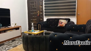 Sweaty Fat ass ebony house maid midweek touch ups - Mara Exotic