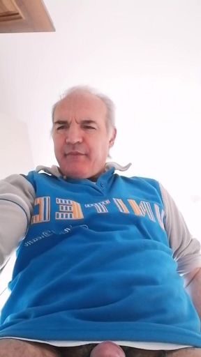 You Hear the Sound of My Hand Jerking All Over My Hard, Swollen Cock